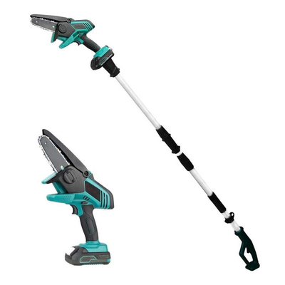 450w Mini Cordless Baum Pruner der 8 Zoll-Garten-elektrische Kettensägen-ausdehnbarer langen Strecke