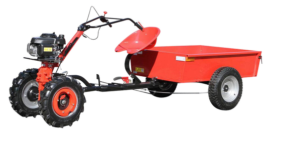 des Rad-125Kg 4 kleiner Traktor-Drehpflüger Garten-Pflüger-Maschinen-einachsiger der Lasts-400Kg