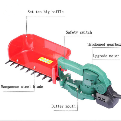 20mm Mini Tea Leaf Harvesting Machine Garten-Elektrowerkzeuge für Teeblatt 300MM
