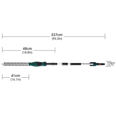 Pole-Heckenschere Pruner langer Strecke 550w 450mm lange für Baumast