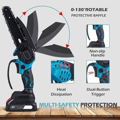 tragbare drahtlose Handkettensäge 550W 12m/S mit Batterie und Ladegerät