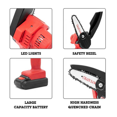 5.0Ah Lithium Ion Brushless Cordless Portable Chain sah selbstschärfendes 16in