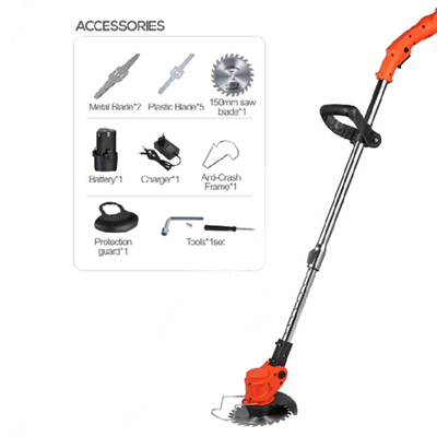 Batterie-drahtlose Gras-Schneider-leichte Bush-Schneidemaschine 36V 4Ah elektrisch für Rasen